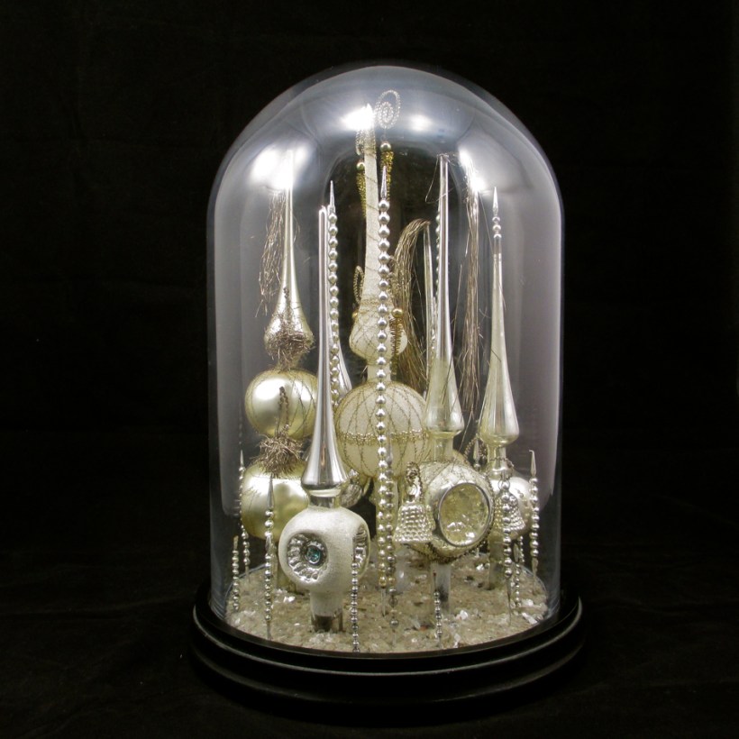 Christmas Bell Jar Antique