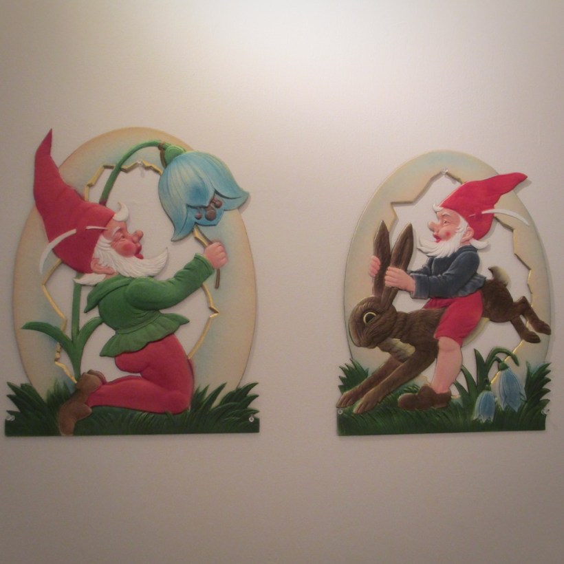 vintage easter gnome